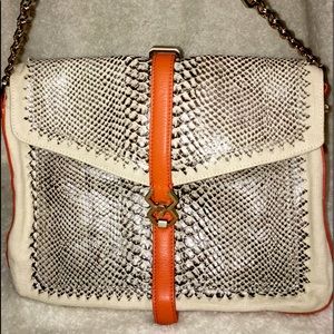 Anthropologie Leifsdottir Stockholm Snake Bag